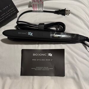 Bio Ionic 10X Pro Styling Iron - Sleek Black